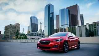 Subaru Impreza Sedan Concept  World Premiere Video [upl. by Chouest]