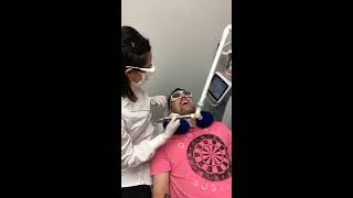 NightLase®Laser Snoring Treatment In Action [upl. by Erdied658]