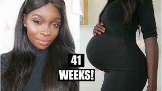 41 WEEK PREGNANCY UPDATE  BUMP SHOT [upl. by Nrubua649]