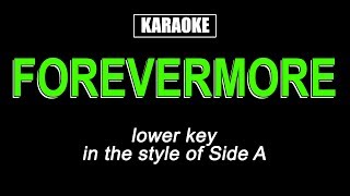 HQ Karaoke  Forevermore Lower Key [upl. by Epoh]