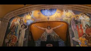 THE CREATION Mural Diego Rivera Mexico Historic Center [upl. by Barbour]