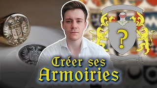 COMMENT CRÉER SES ARMOIRIES  LES SYMBOLES ET SIGNIFICATIONS EN HÉRALDIQUE FRANÇAISE [upl. by Gnuoy365]