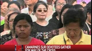 How Filipino devotees make sacrifices during Lent [upl. by Matlick]