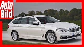 BMW 520d Touring 2017  Erste Fahrt im neuen 5er Kombi  ReviewDetailsTest [upl. by Irabaj]