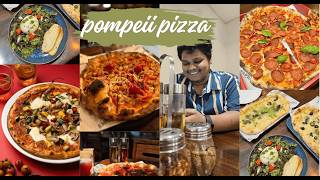 Italian Pizza In Hyderabad  Pompeii Pizza Studio  pizza authenticparispizza [upl. by Jacoba]