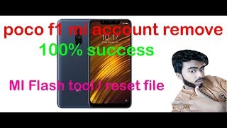 poco f1 mi account remove [upl. by Rodge942]