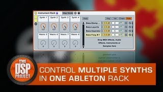 Ableton Live  Using Multiple Instruments In A Single MIDI Channel  DSP Tutorial [upl. by Miehar]