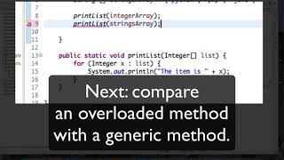 Java generics intro [upl. by Haiel477]