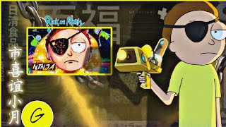 Personagens React 🛸Curva finita central  Evil Morty🌌NinjaRapsOficial [upl. by Catto]