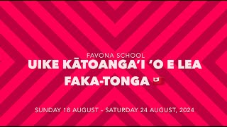 UIKE KĀTOANGA’I ‘O E LEA FAKA TONGA 2024 [upl. by Dacy]