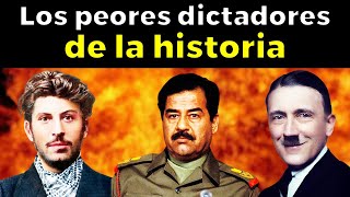 Los 25 dictadores más malos en la historia de la humanidad [upl. by Norted]