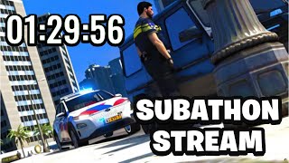 SUBATHON STREAM👮  Springbank RP [upl. by Auqenes]