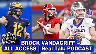 Meet Kentucky Wildcats QB Brock Vandagriff  Real Talk Podcast  Prince Avenue UGA Faith amp Hunting [upl. by Ellehcin]