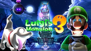 Luigis Mansion 3  Full Game Walkthrough 100 [upl. by Reifinnej400]