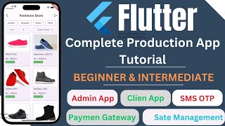 Flutter Complete Production App Tutorial [upl. by Tahp135]