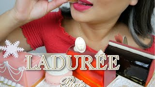 Laduree Paris Patisserie ASMR No Talking Soft Relaxing Eating Sounds  SISSIASMR [upl. by Anegal]