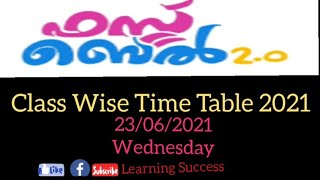 Kite Victers Class Wise Time Table  23062021 [upl. by Hanad589]