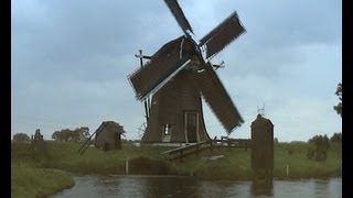 Visit to a Dutch Windmill on a windy day [upl. by Aremaj]