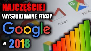 Najczęściej wyszukiwane frazy w GOOGLE w 2018 ROKU w POLSCE [upl. by Sac]