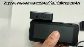 2024 3 Channel Dash Cam WiFi Front Inside Rear Camera Three Way WiFi GPS Car DVR Drive Video [upl. by Kidd]