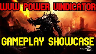 GW2 WvW  Power Vindicator Gameplay  Ranged and Melee DPS [upl. by Cronin929]