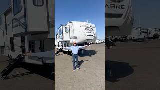 Beautiful Fifthwheel New 2025 Sabre 37FLL sabre forestriverrv tinyhome fyp camping rvlife [upl. by Barney]