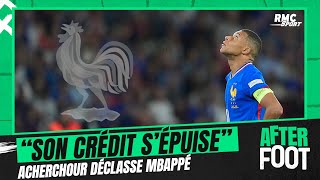 Équipe de France  quotCest quand le dernier gros match de Mbappé avec les Bleusquot tance Acherchour [upl. by Aerdied932]