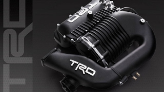 Звук работы мотора FJ Cruiser 1GRFE TRD Supercharger [upl. by Aicelet896]