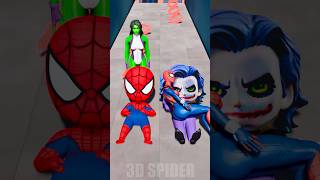 Kiss Run Spidey vs baby Joker In Barry Prison gta spiderman [upl. by Airpal]