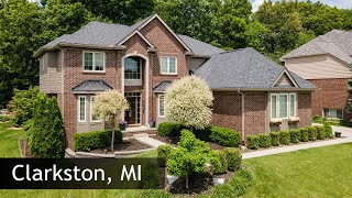 Tour of 5657 Golf Pointe Dr  Clarkston MI Real Estate amp Homes [upl. by Marvin216]