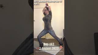 Day 183 Chloe Ting Transformation amp Weight Loss Challenge 2023 Motivation 💚 Part 1 [upl. by Ahtera]