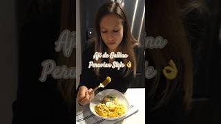 Ají de Gallina Recipe  Peruvian Style 👌 recipe healthyrecipes perufood [upl. by Suoivatco]