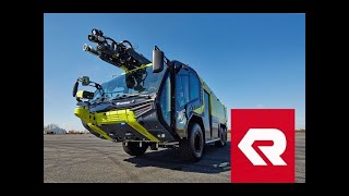 The new PANTHER  Rosenbauer ARFF vehicle [upl. by Towers]