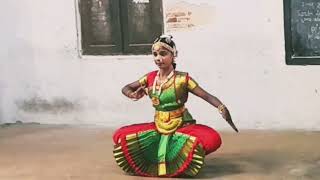 boomi bharatanatyam Kanchipuram arcot narayanaswamy school student [upl. by Reddin]