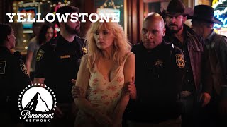 Bozeman Bar Brawl  Yellowstone  Paramount Network [upl. by Eisso]