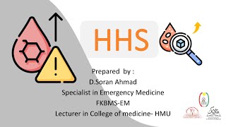 HHS  Hyperosmilar Hyperglycemic state [upl. by Pavia]