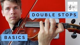 Double Stops on the Violin  Different Types  Basics [upl. by Siward748]