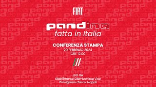 FIAT PANDINA FATTA IN ITALIA – CONFERENZA STAMPA [upl. by Ahsienal]