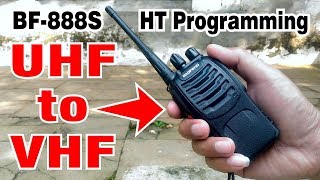 Cara Memprogram HT Baofeng BF 888S Menjadi Dual Band UHF VHF  Handy Talky Murah [upl. by Mela857]