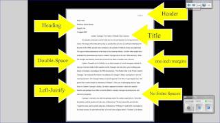 MLA Tutorial 1 Basic Paper Formatting [upl. by Kato262]