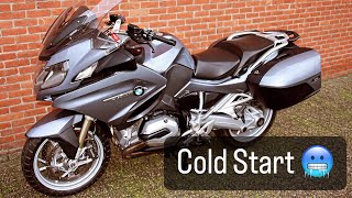 BMW R1200RT Cold Start [upl. by Riaj]