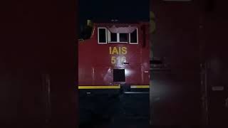 Some catches from Joliet IL  BNSF 5441 and IAIS 516  110724 [upl. by Christi10]