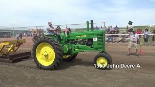 2022 Denzil Antique Tractor Pull [upl. by Eelannej]