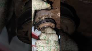 Toyota Land cruiser front Wheel Differential Bush Sound Replace Bush [upl. by Nobie]