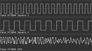 quotHelloquot Ice Cream Truck Song recreation oscilloscope view [upl. by Lehcim830]