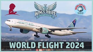 World Flight 2024 LIVE  PMDG 777300ER Dual Pilot OPS Nov 2nd to Nov 9th  Charity Event  St Jude [upl. by Avrit407]