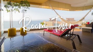 Hotel Mousai Room Tour  North Tower Suite [upl. by Rhee]