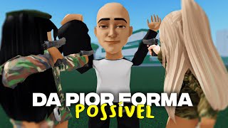 ROBLOX porém eu me ALISTEI no EXÉRCITO BRASILEIRO [upl. by Eilerua]