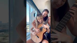 Our second attempt 😅 guitar classicalguitar RosieBennetGuitar [upl. by Ferri]