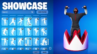 IKONIK Outfit Showcase with All Fortnite Dances amp Emotes [upl. by Nylhsa]